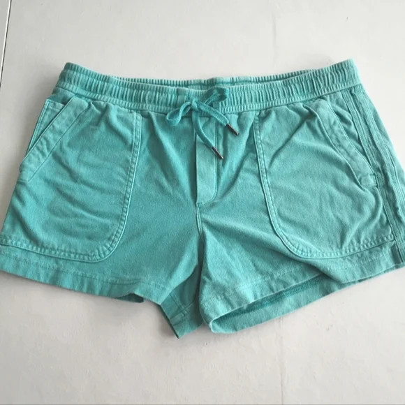 Athleta Farallon Shorts Gulf Green Size L - Picture 2 of 6